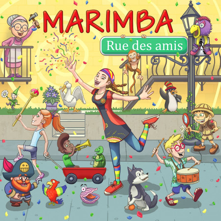 SPECTACLES ENFANTS-FAMILLES – Marimba, "Rue des amis"