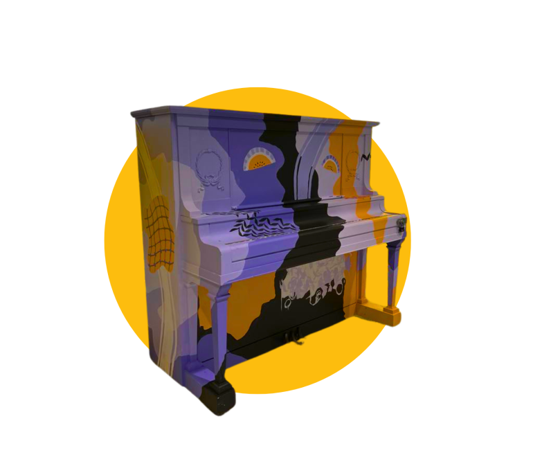 Piano public - Prestation de la relève