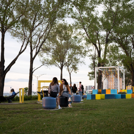 Les midis d’été au bord du fleuve