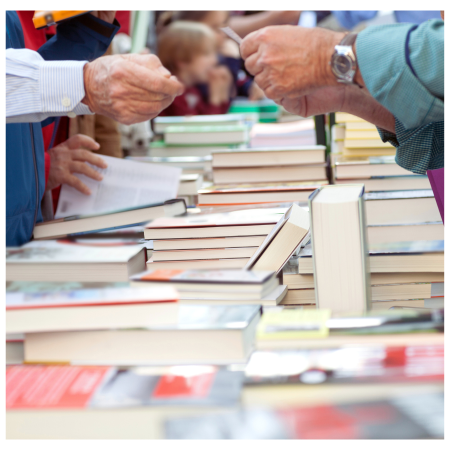Grande vente de livres d'occasion